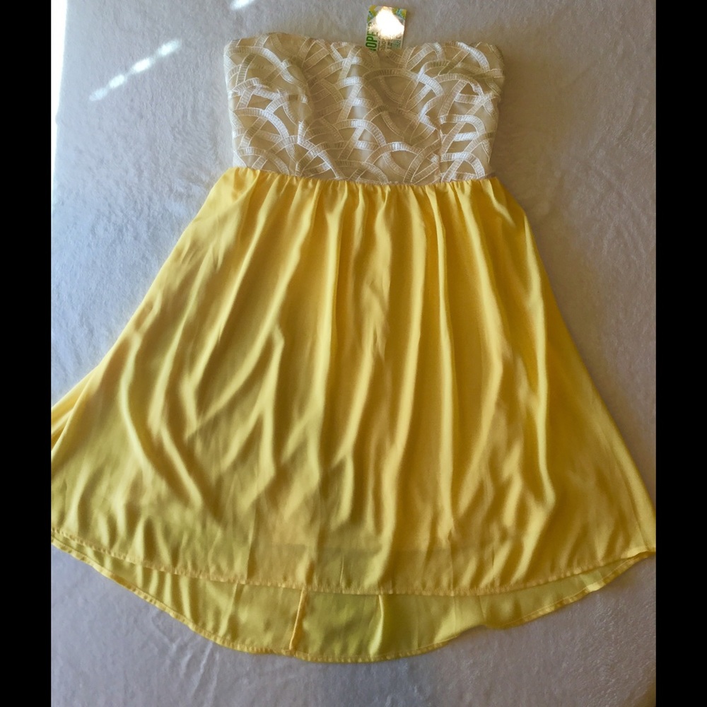 Strapless Summer Dress