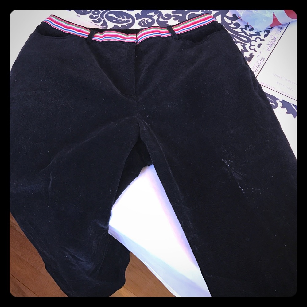 Lilly Pulitzer cropped cords