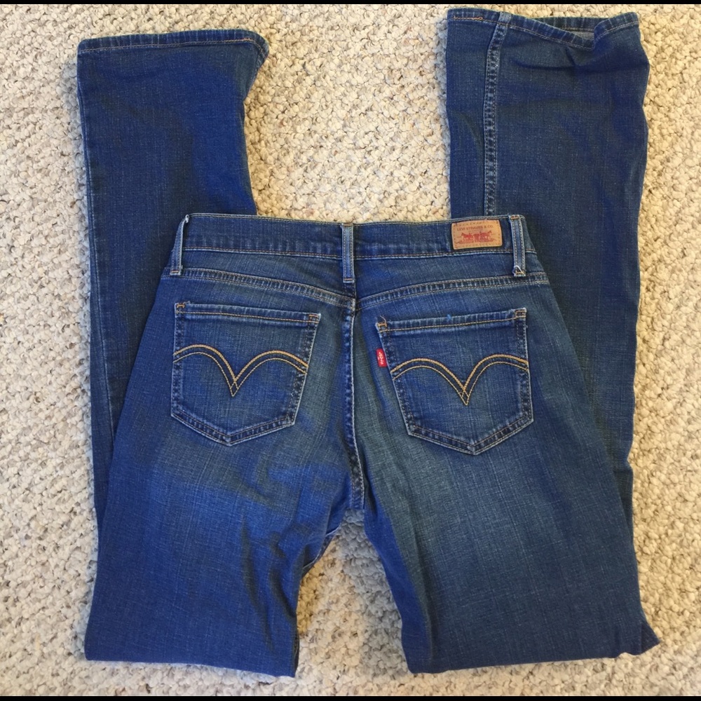 Levi's too super low jeans