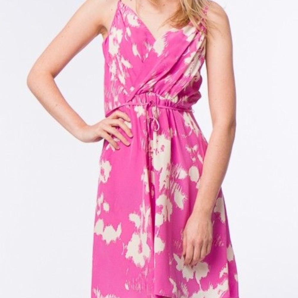 Yumi Kim XS pink and white flower dress