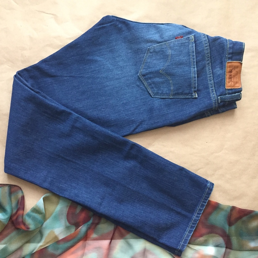 Levi's straight leg denim, size 12 long