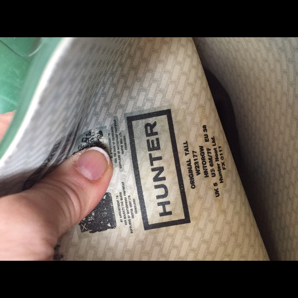 Tall Hunter Rain Boots (w/ Tall Hunter Socks) - Picture 3 of 3