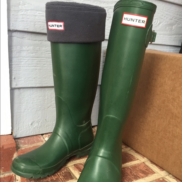 Tall Hunter Rain Boots (w/ Tall Hunter Socks) - Picture 2 of 3