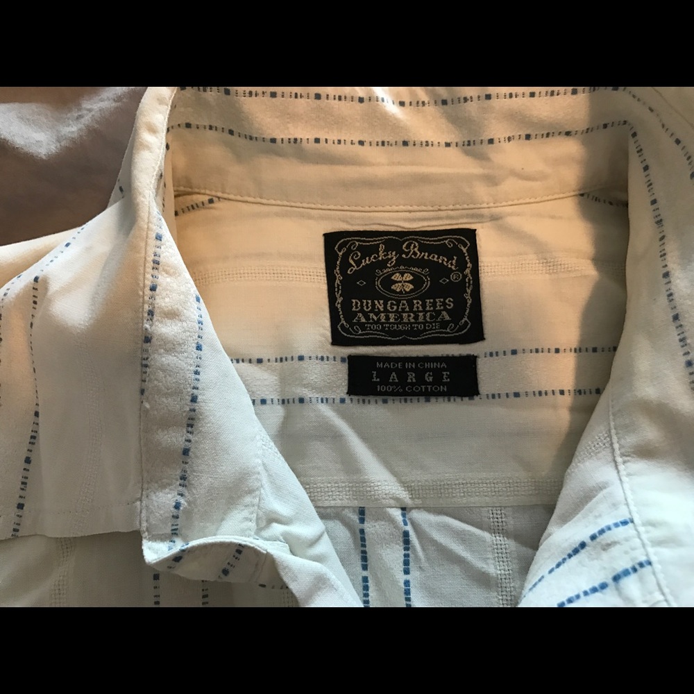 Lucky brand shirts leave shirt