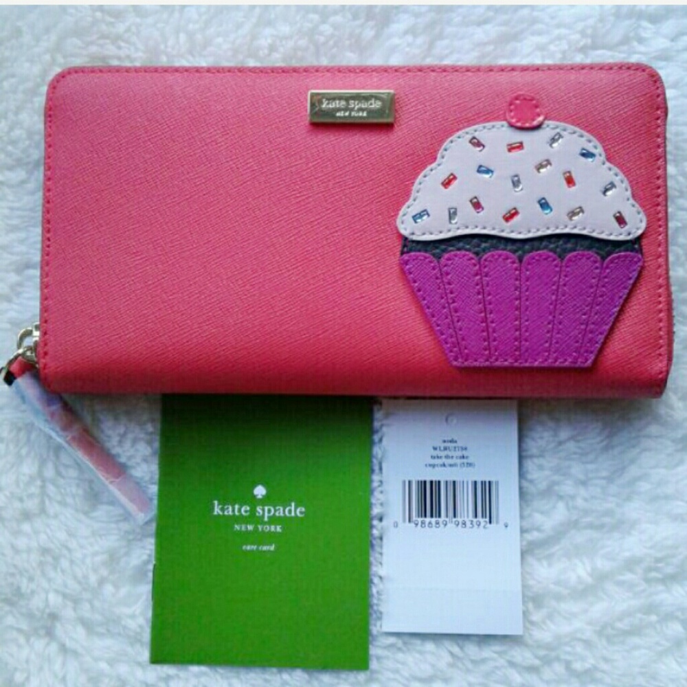 New Kate Spade Neda Cupcake Wallet