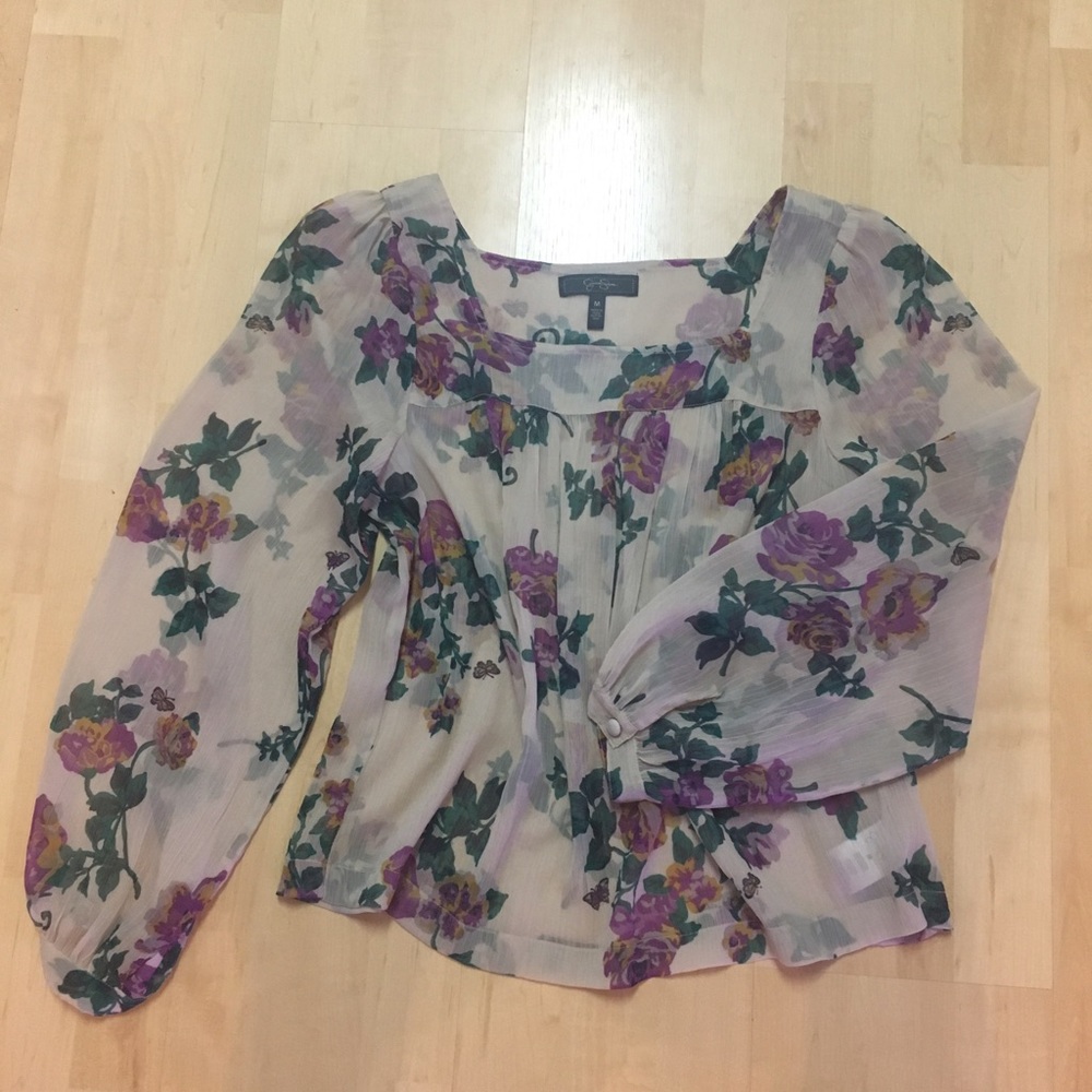Jessica Simpson Floral Blouse