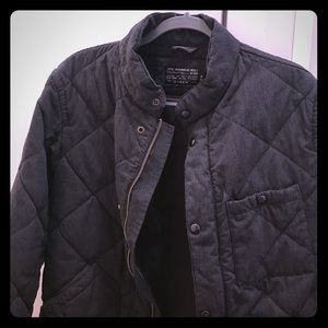 J Crew Men's Outerwear gray Jacket size M