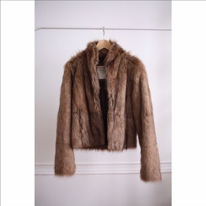 Abercrombie and fitch faux fur