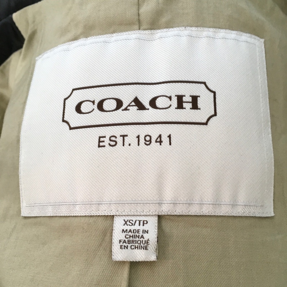 AUTHENTIC COACH BUTTER SOFT BLACK LEATHER BOMBER JACKET - Picture 5 of 8