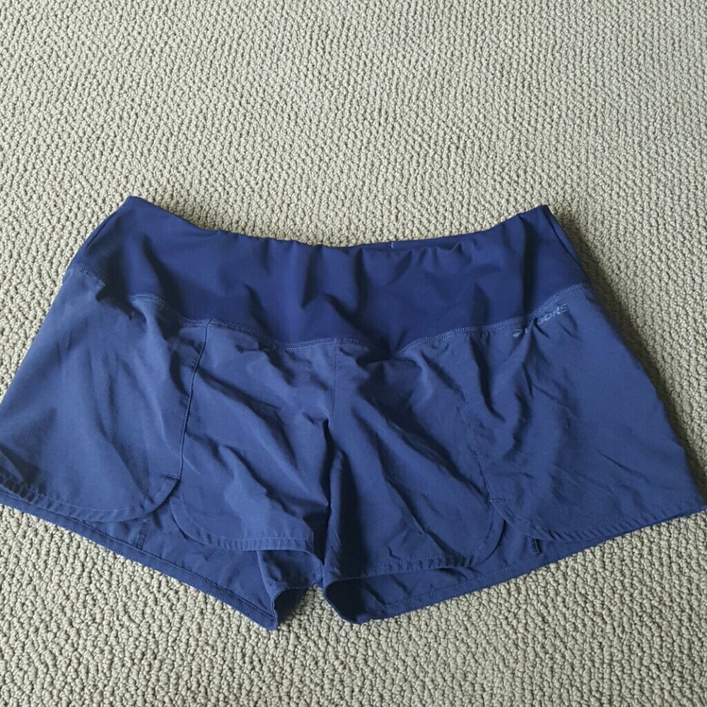 Brooks running shorts - used once