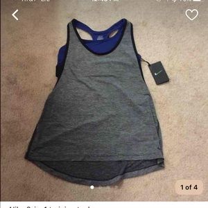 Women's Nike 2-in-1 training tank