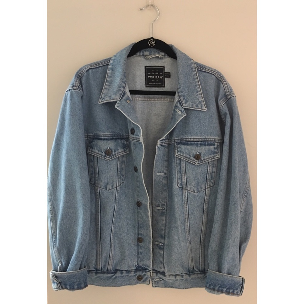 Topshop/Topman Oversized Denim Jacket