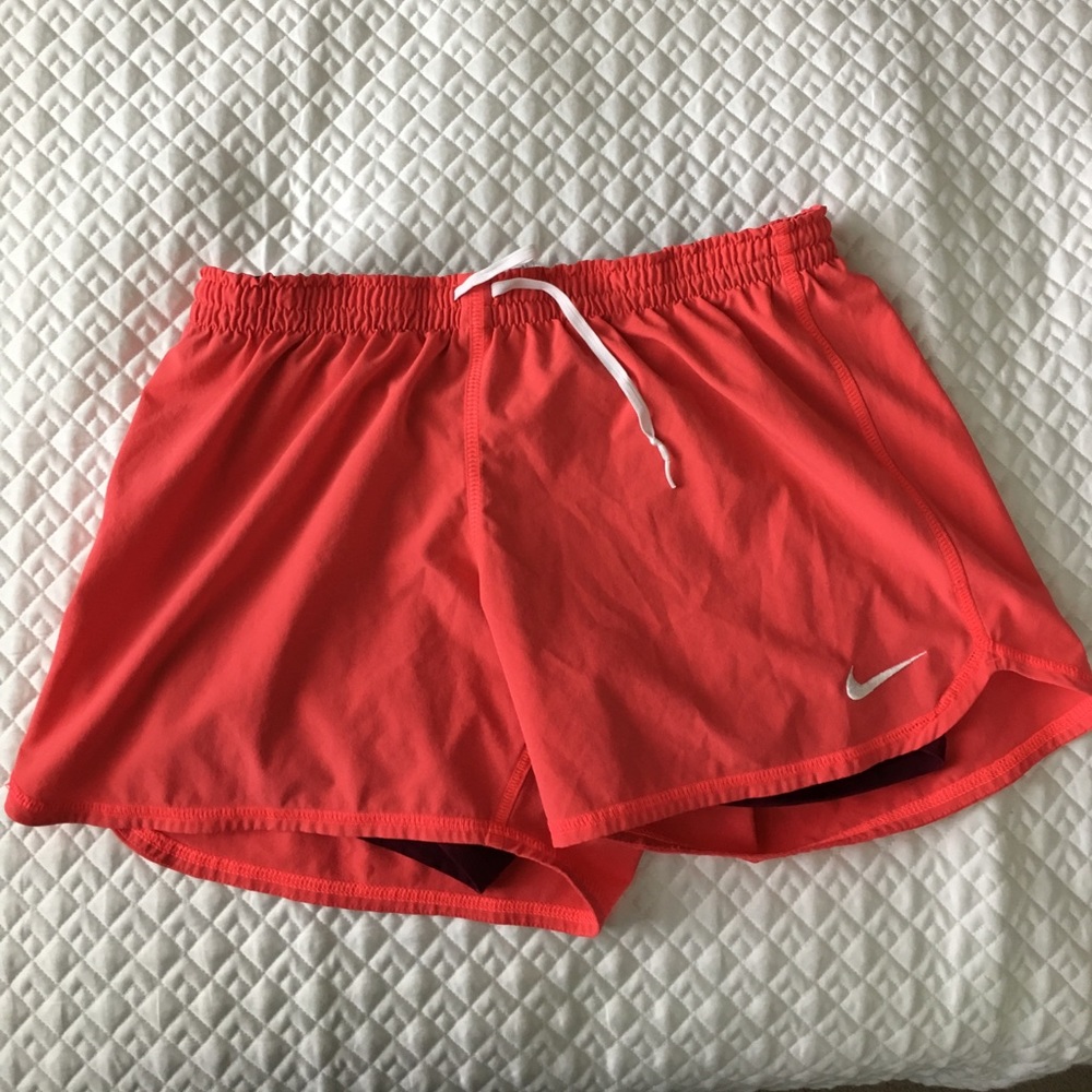 Nike DriFit neon shorts