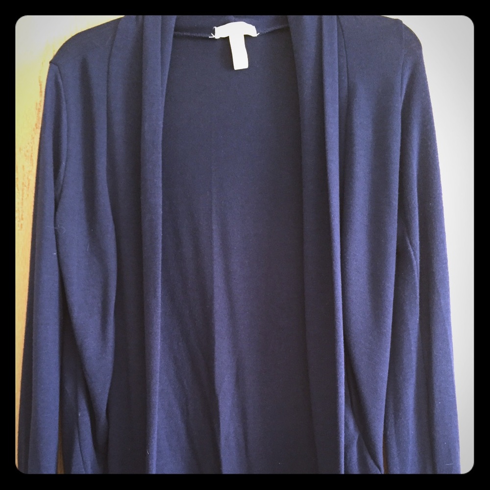 Navy Blue Cardigan