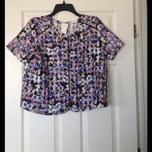 Flowered blouse
