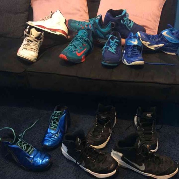 7 Nike Jordan and lebrons all or for sale individy