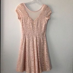 NWOT Charlotte Russe Light Pink Party Dress