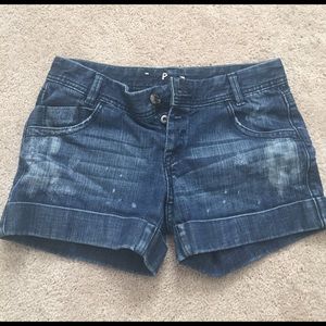 Jean shorts