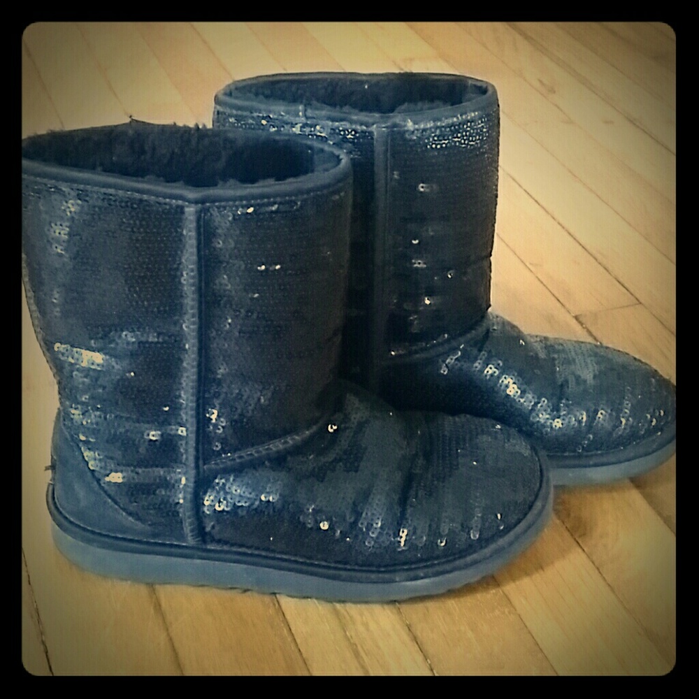 Sequin UGG Boots