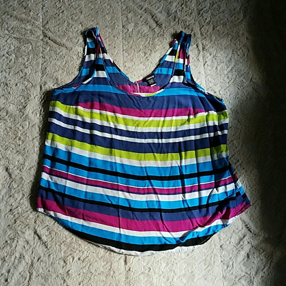 Torrid Striped Tank