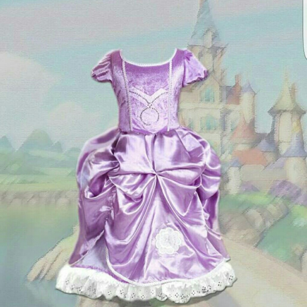 Sofia The First Princess Dress Costume Gown