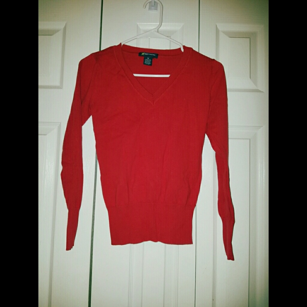 Red sweater