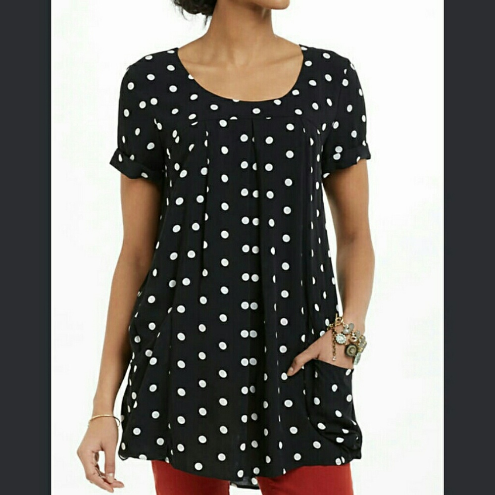 Anthropologie abstractions tunic by Holding Horses