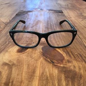 Derek Cardigan Black Frames