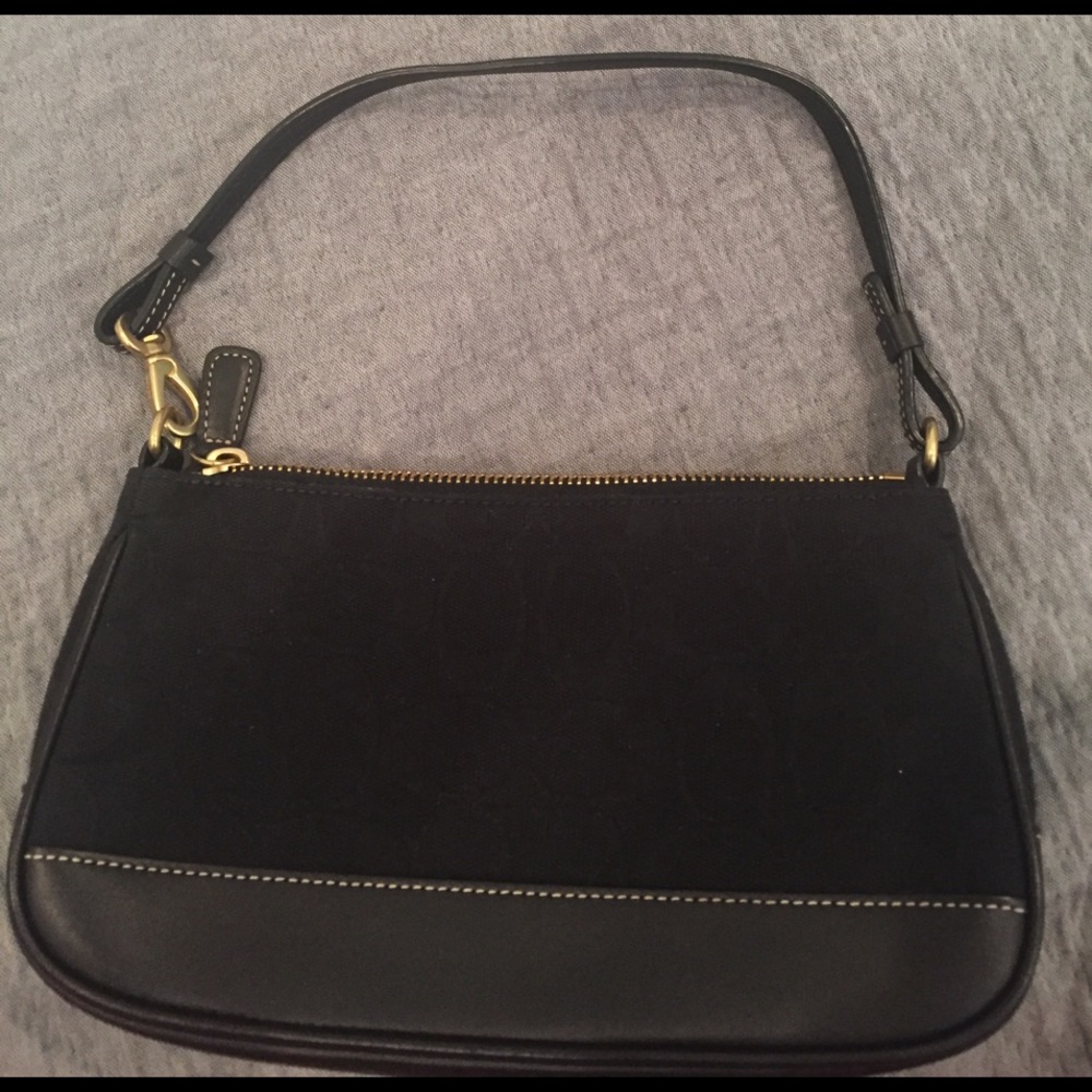 Coach black handbag