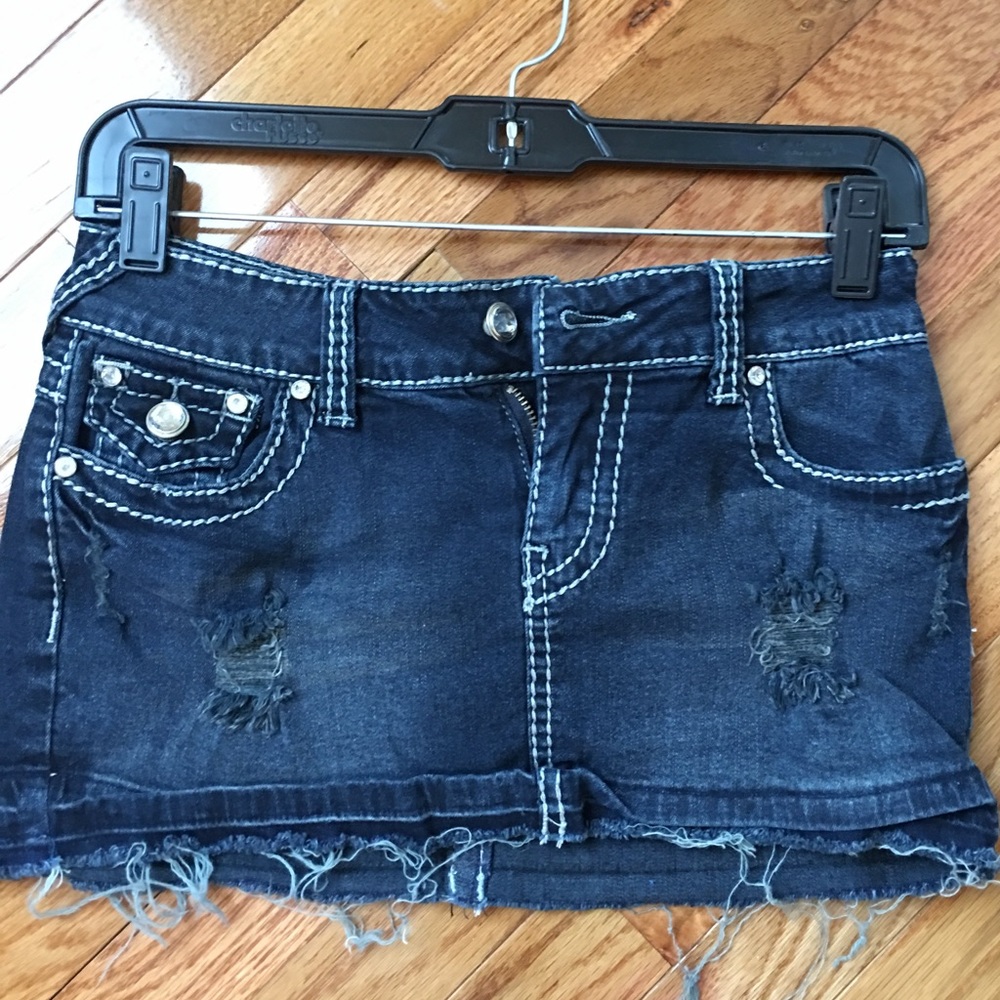 Jean skirt