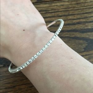 Rhinestone bangle