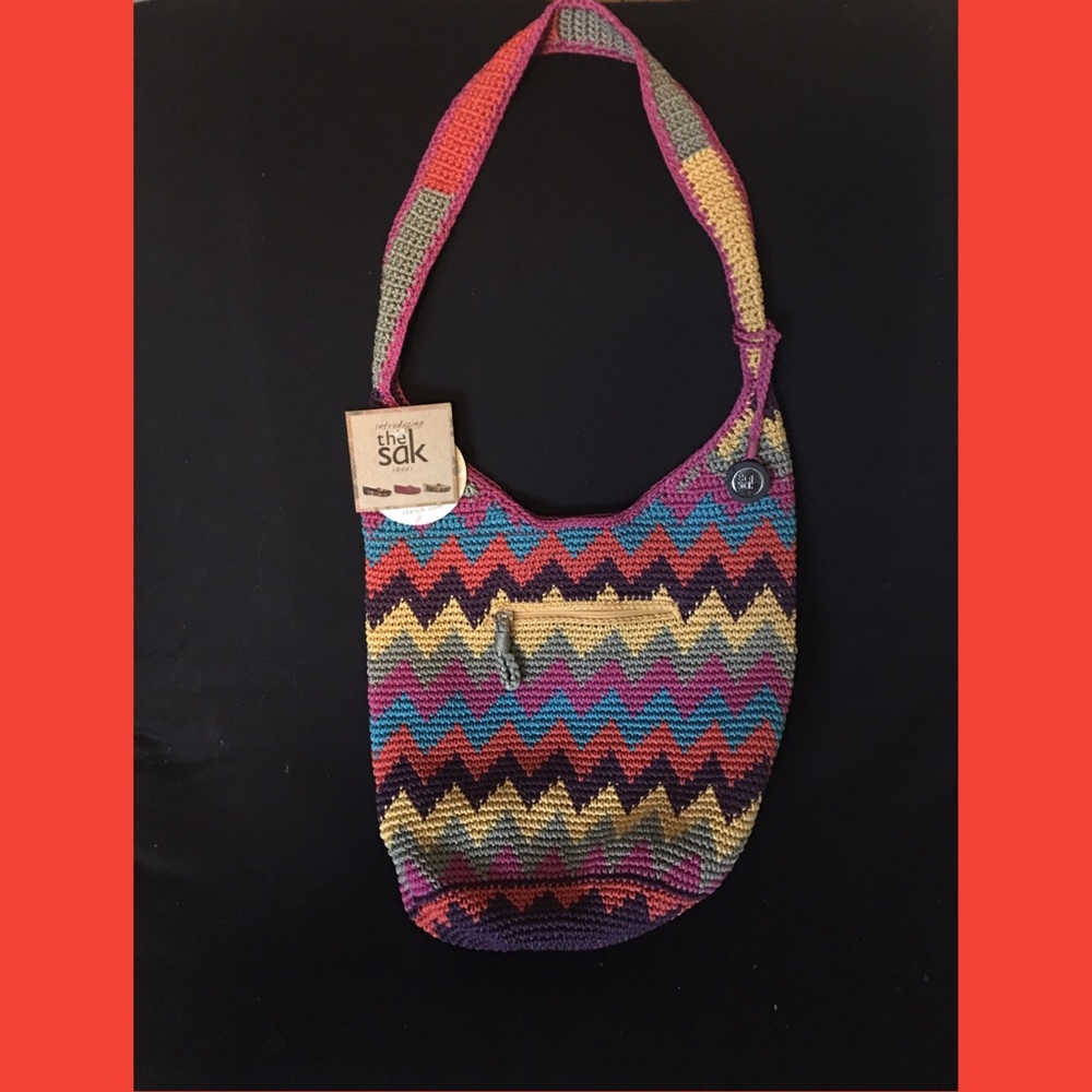 The Sak Multicolored Crochet Handbag