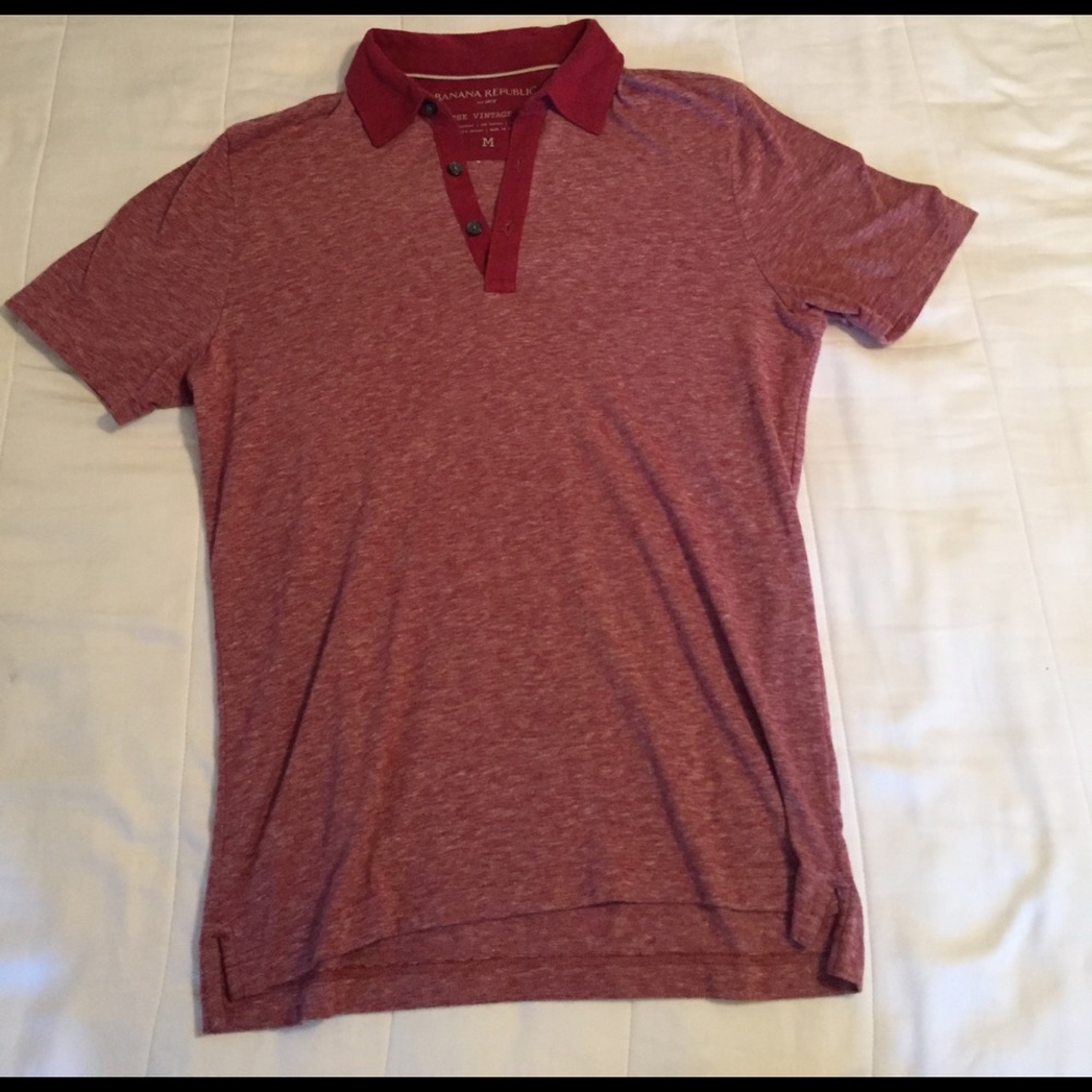 Banana Republic "The Vintage T" polo