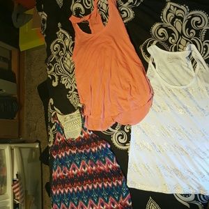 Three tanktops