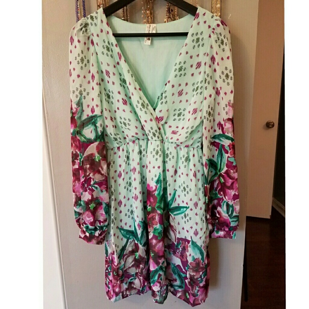 Pink Owl dress