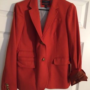 Jcrew school boy blazer Burnt orange