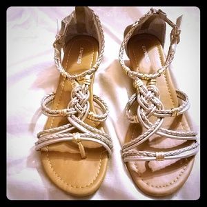 Express Roman toga sandals