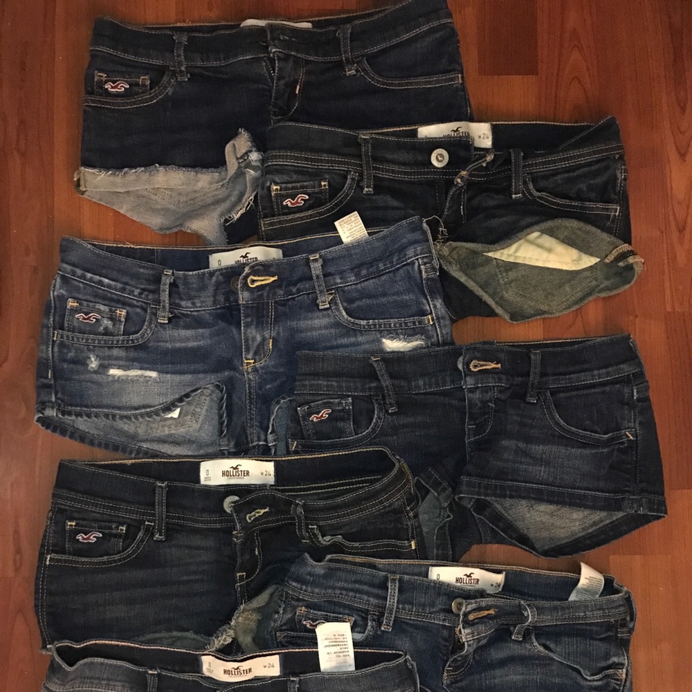 Hollister jeans shorts BUNDLE