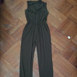 Olive Green Jumpsuit