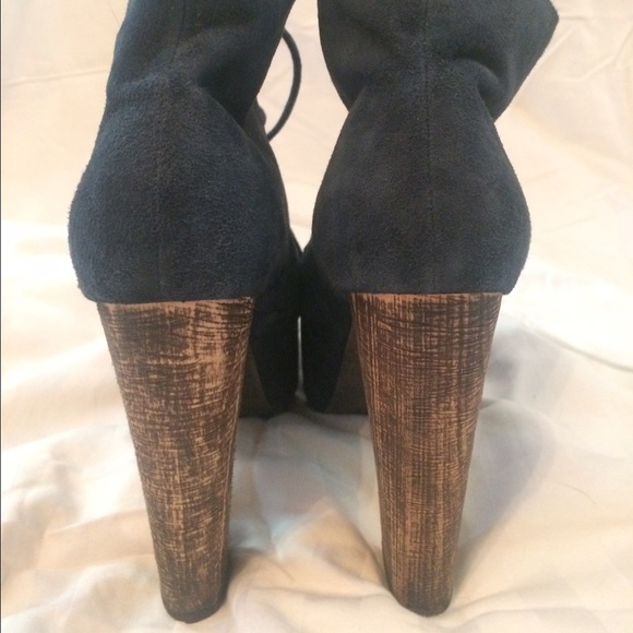 Jeffrey Campbell Lita's - rare blue suede - Picture 2 of 4