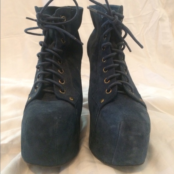 Jeffrey Campbell Lita's - rare blue suede - Picture 4 of 4