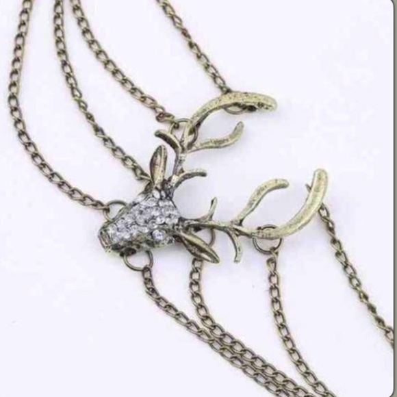 💋NEW: Simple Fun Hunting Deer Bracelet - Picture 1 of 4