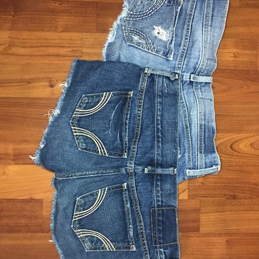 Hollister jeans shorts BUNDLE - Picture 2 of 2