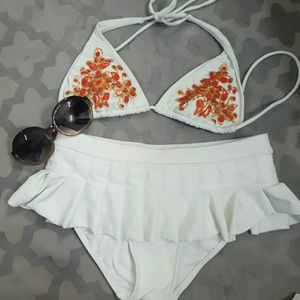 Gorgeous beaded swimsuit