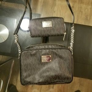 Michael Kors Crossbody  bag & Wallet