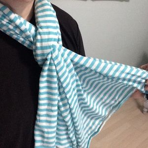 Super soft tee shirt weight scarf from Lands End.