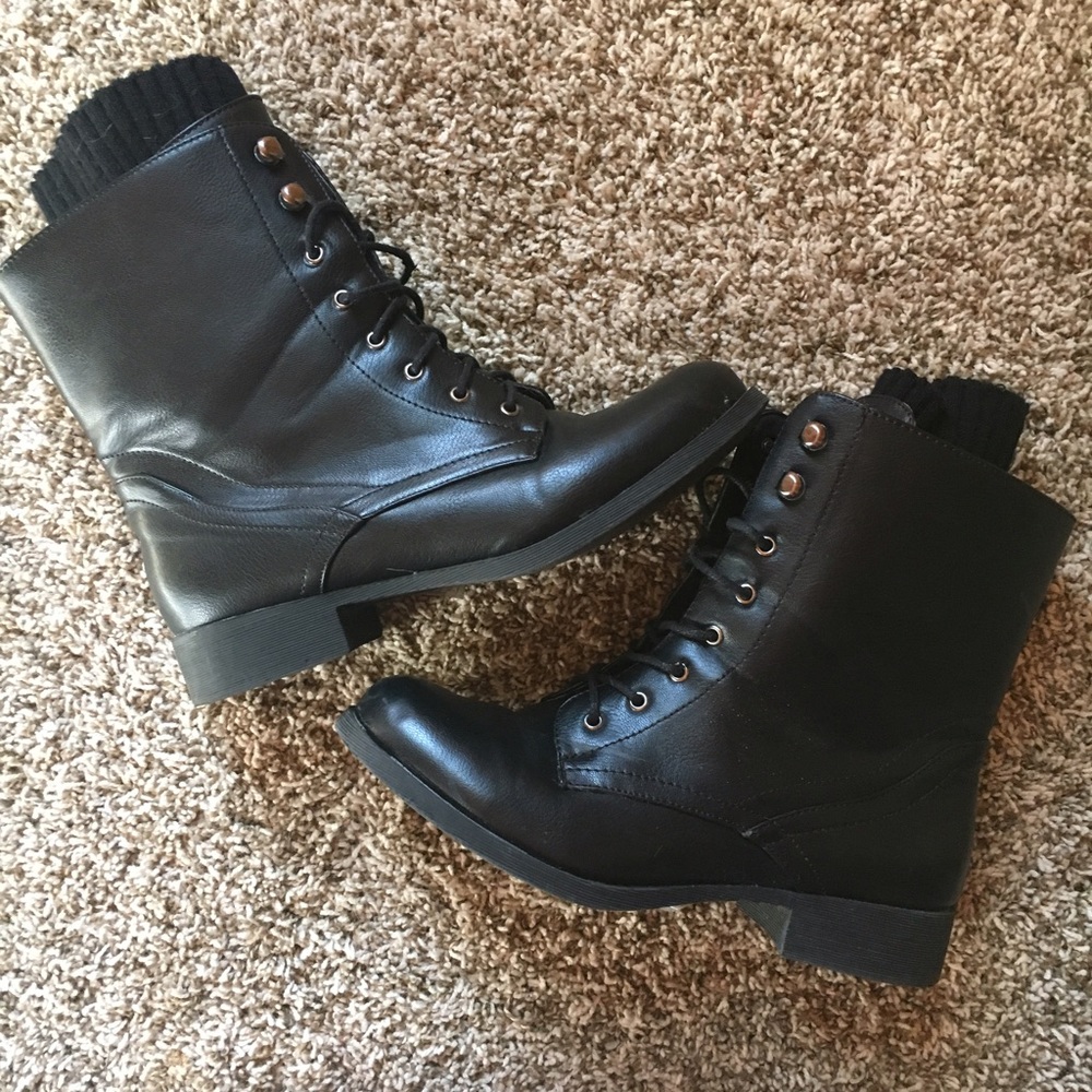 Lace Up Boots