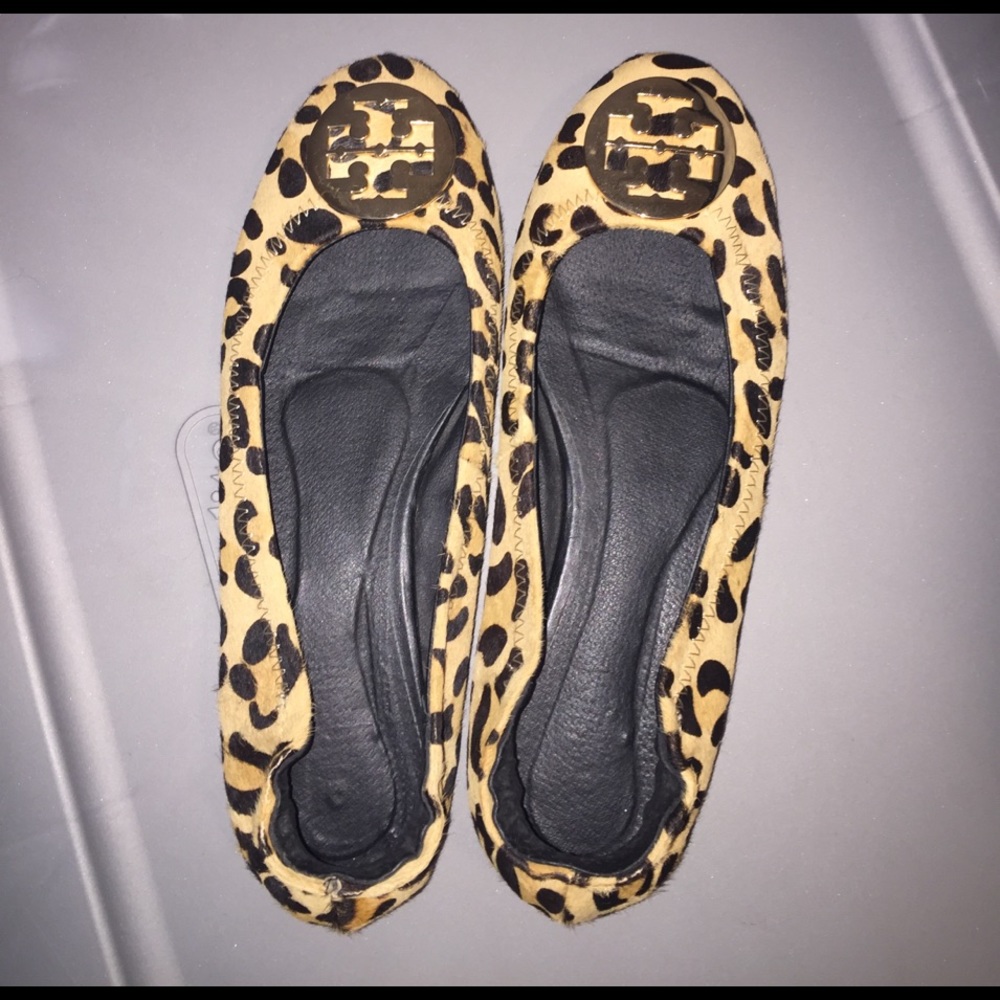 Tory Burch Leopard Flats