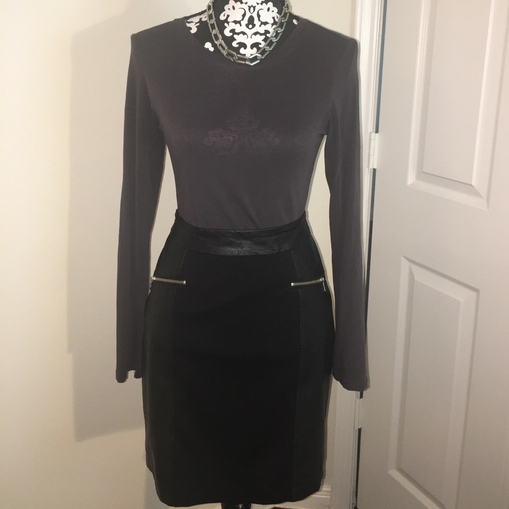 Forever 21+ Faux Leather Skirt (Skirt Only!)