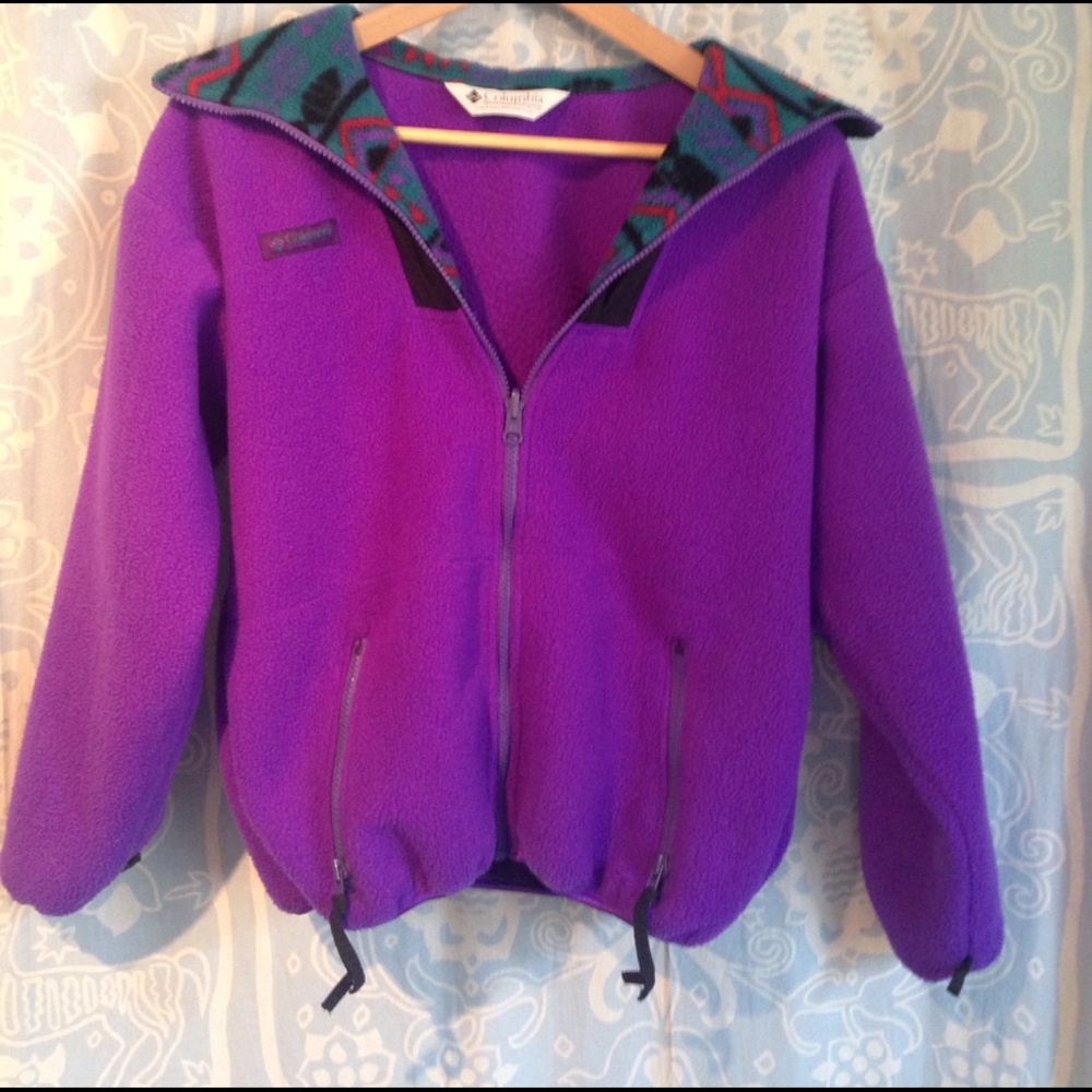Vintage Retro Columbia Fleece Jacket